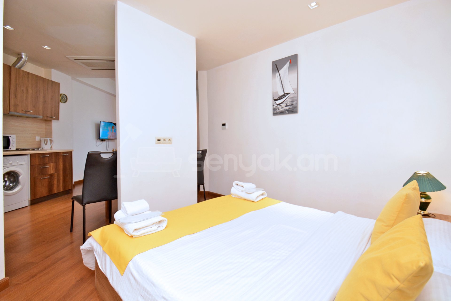 4 Սենյականոց Բնակարան Նորակառույցում, 39քմ, 8/15 հարկ, Կապիտալ Վերանորոգված