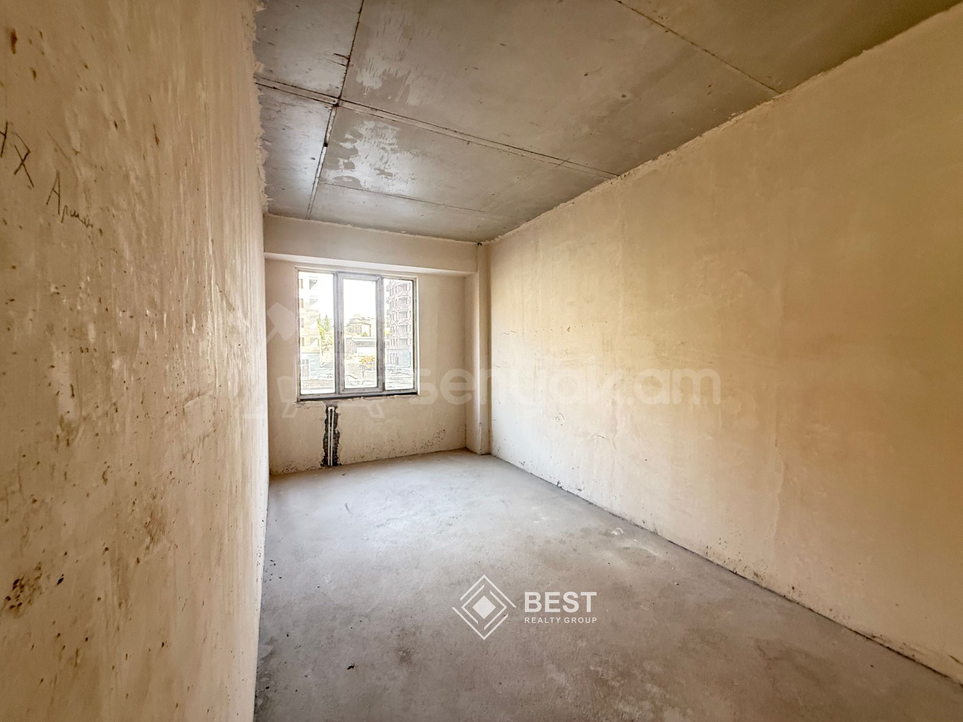 3 Սենյականոց Բնակարան Նորակառույցում, 105քմ, 2/9 հարկ, Զրոյական Վիճակում