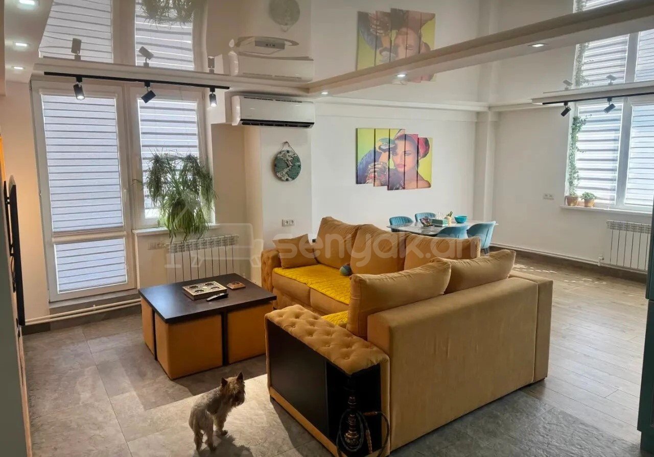 3 Սենյականոց Բնակարան Նորակառույցում, 115քմ, 20/20 հարկ, Կապիտալ Վերանորոգված