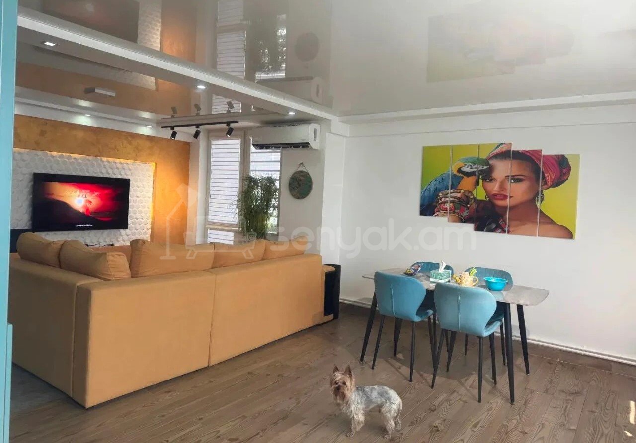 3 Սենյականոց Բնակարան Նորակառույցում, 115քմ, 20/20 հարկ, Կապիտալ Վերանորոգված