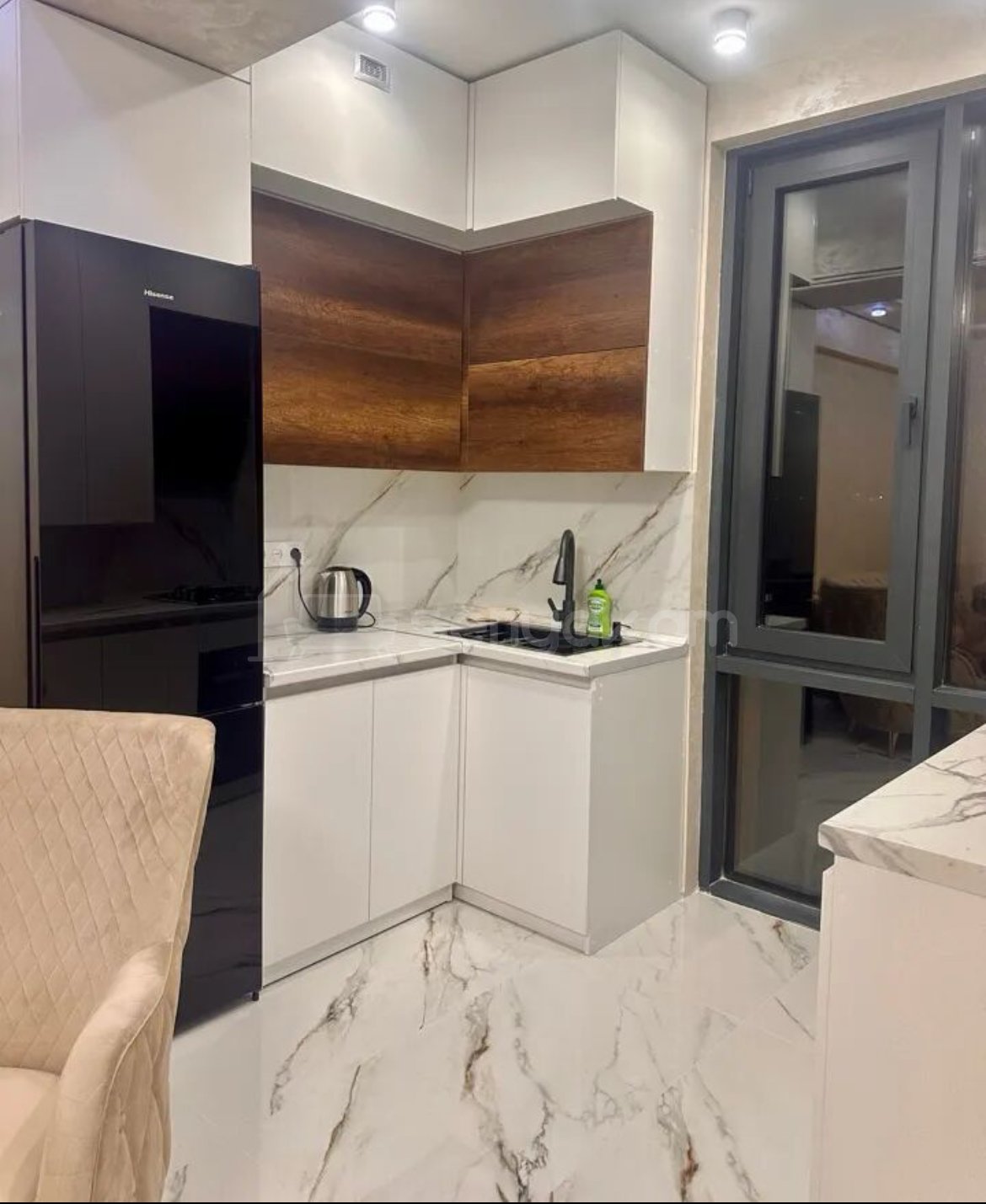 3 Սենյականոց Բնակարան Նորակառույցում, 60քմ, 8/16 հարկ, Կապիտալ Վերանորոգված, Կահավորված, Արևկող