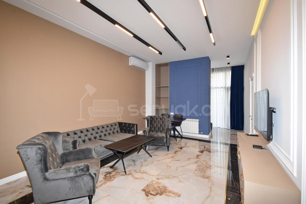 3 Սենյականոց Բնակարան Նորակառույցում, 80քմ, 9/12 հարկ, Դիզայներական Վերանորոգված