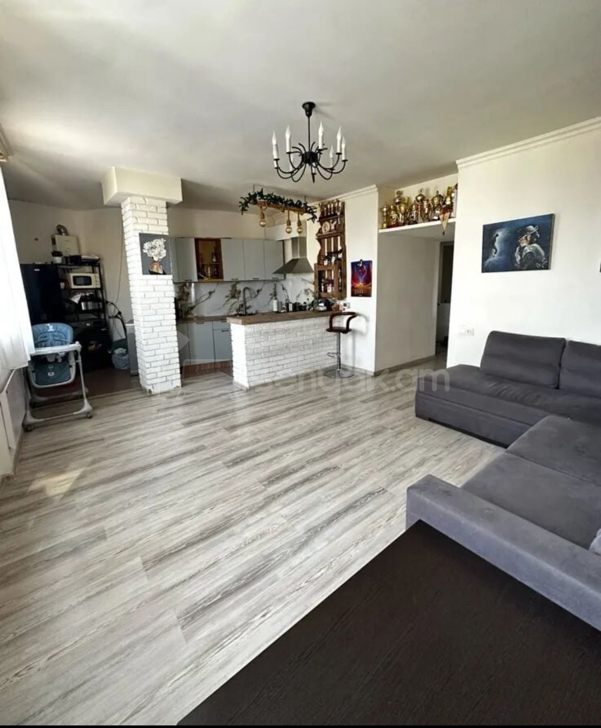 3 Սենյականոց Բնակարան, 64քմ, 12/12 հարկ, Կապիտալ Վերանորոգված