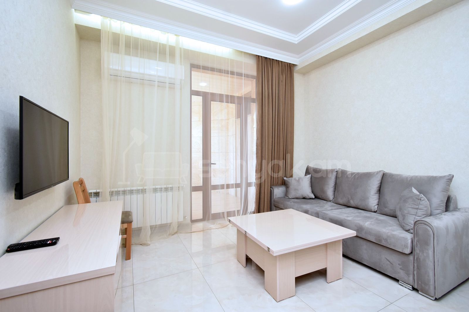 2 Սենյականոց Բնակարան Նորակառույցում, 45քմ, 5/15 հարկ, Դիզայներական Վերանորոգված