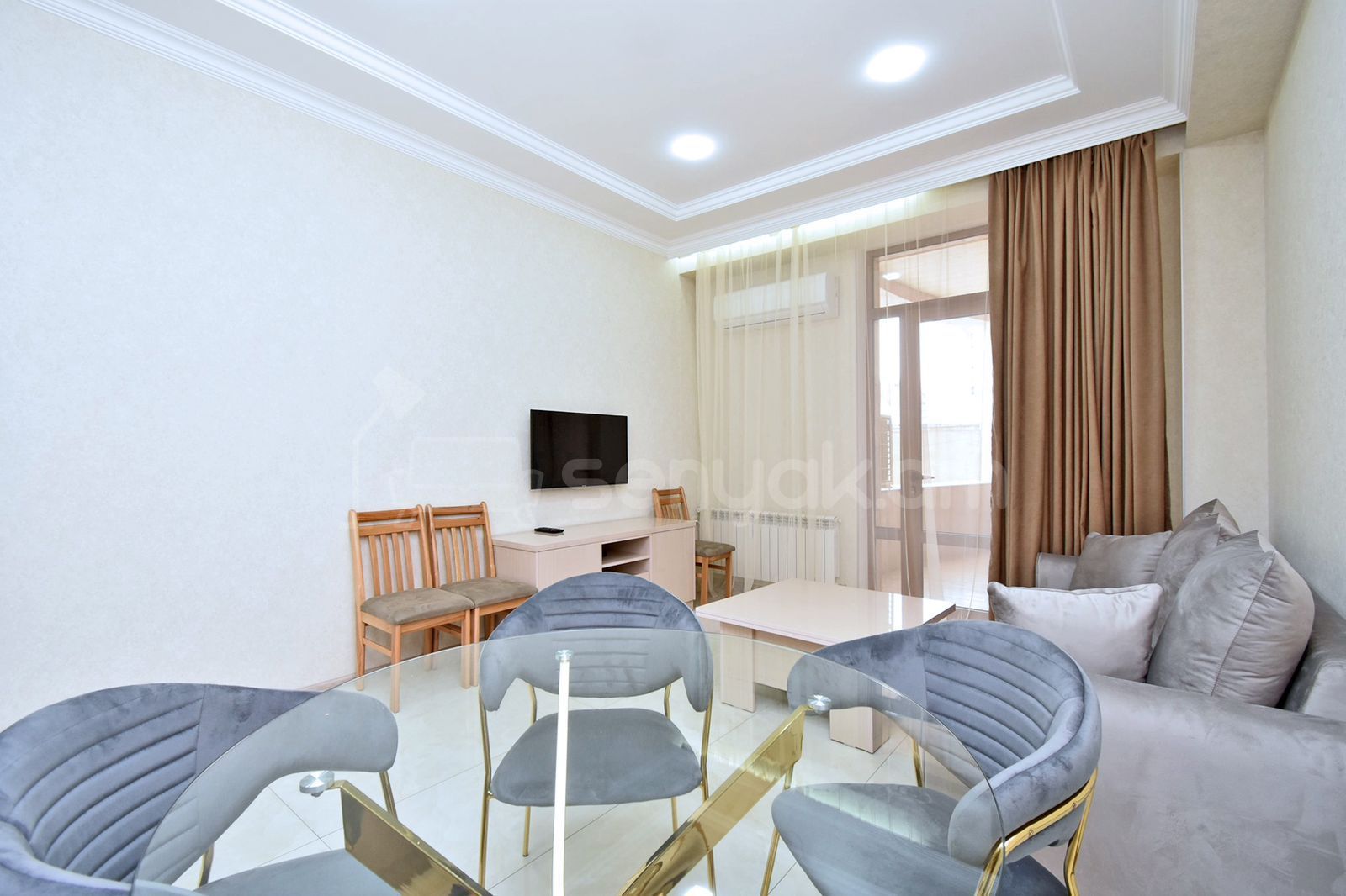 2 Սենյականոց Բնակարան Նորակառույցում, 45քմ, 5/15 հարկ, Դիզայներական Վերանորոգված