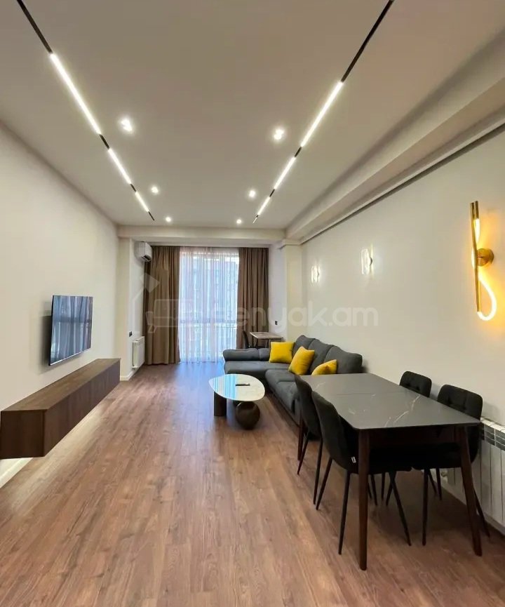 2 Սենյականոց Բնակարան Նորակառույցում, 70քմ, 7/15 հարկ, Դիզայներական Վերանորոգված, Կահավորված, Արևկող