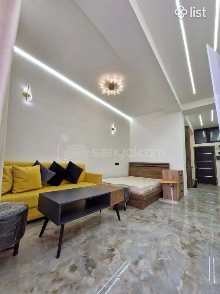 1 Սենյականոց Բնակարան, 36քմ, 2/4 հարկ, Դիզայներական Վերանորոգված, Կահավորված