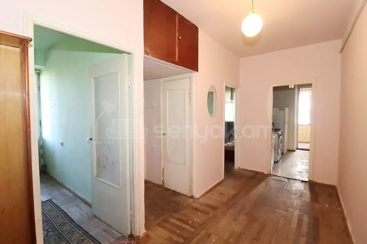 2 Սենյականոց Բնակարան, 62քմ, 8/9 հարկ, Կոսմետիկ Վերանորոգված