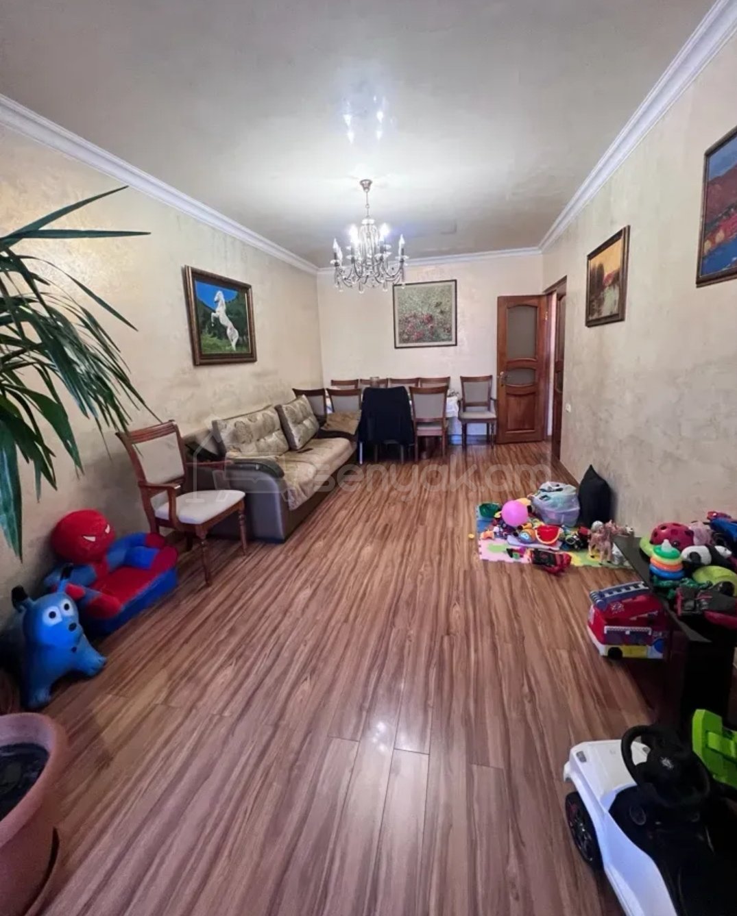 3 Սենյականոց Բնակարան, 80քմ, 2/9 հարկ, Կապիտալ Վերանորոգված