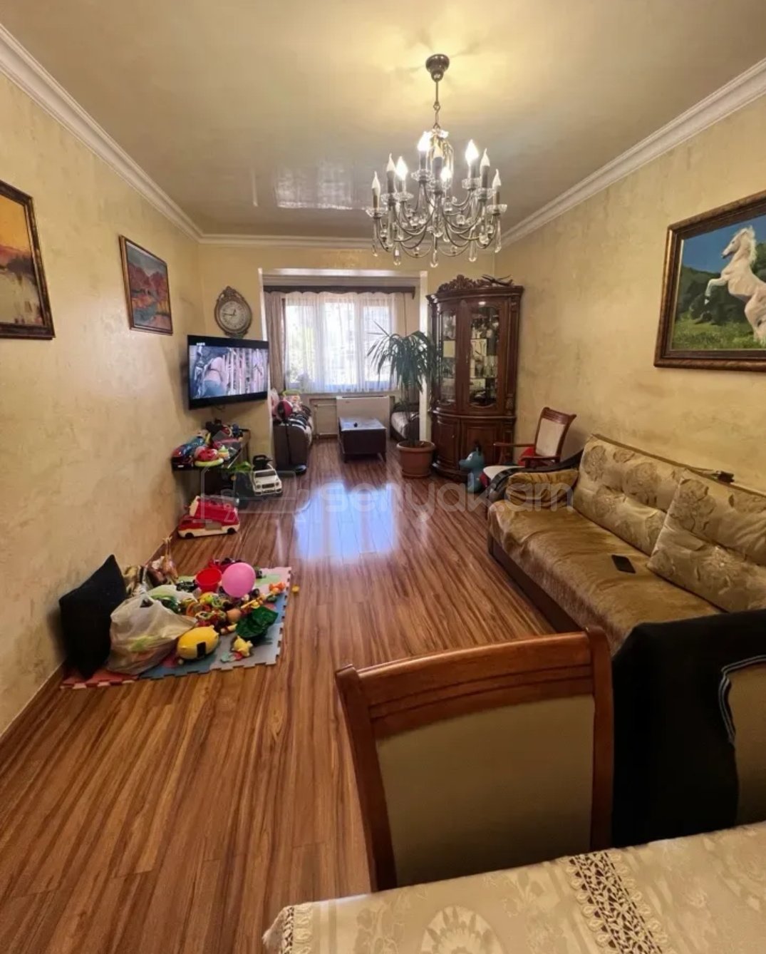 3 Սենյականոց Բնակարան, 80քմ, 2/9 հարկ, Կապիտալ Վերանորոգված