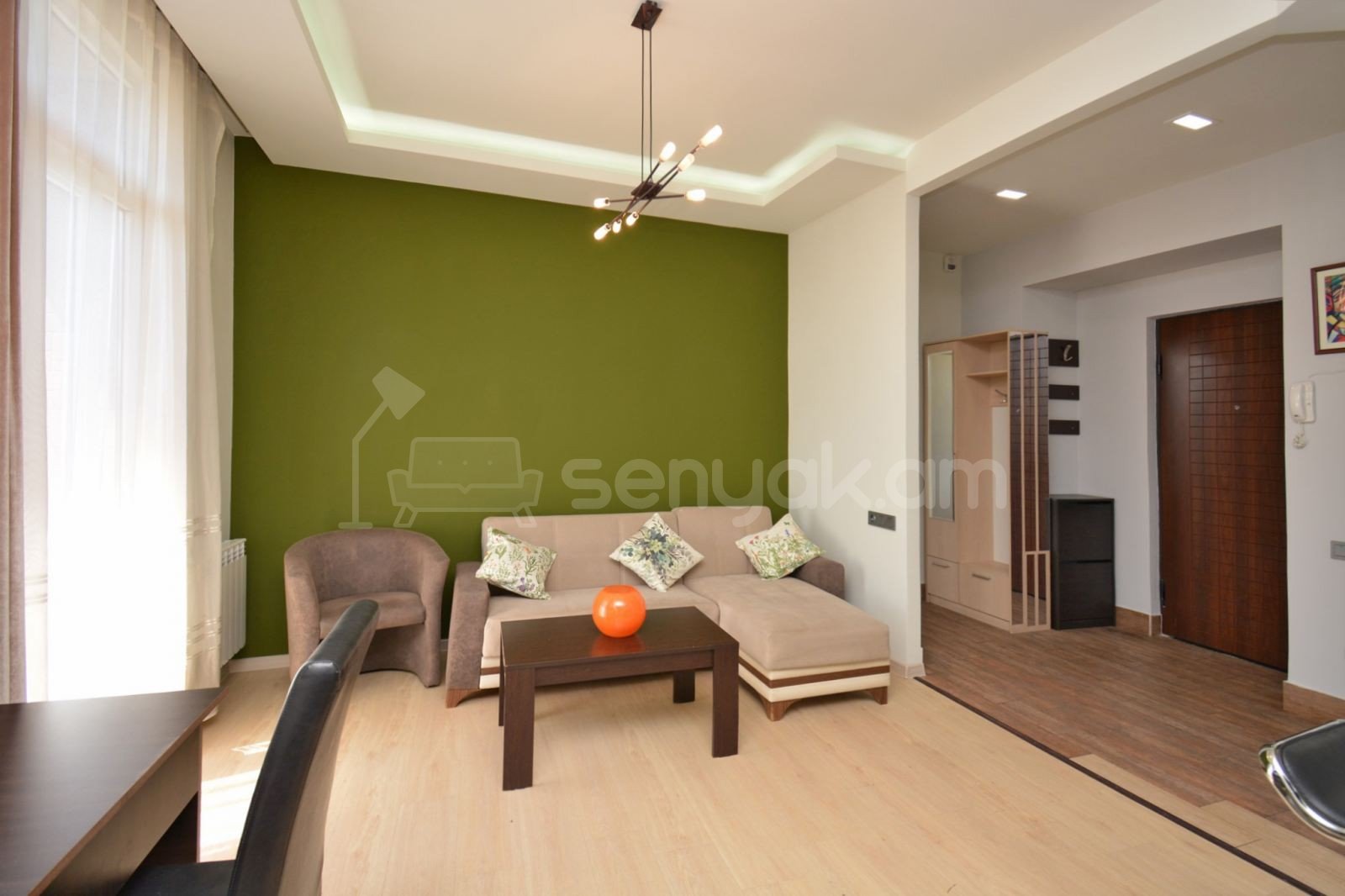 2 Սենյականոց Բնակարան, 60քմ, 2/5 հարկ, Դիզայներական Վերանորոգված