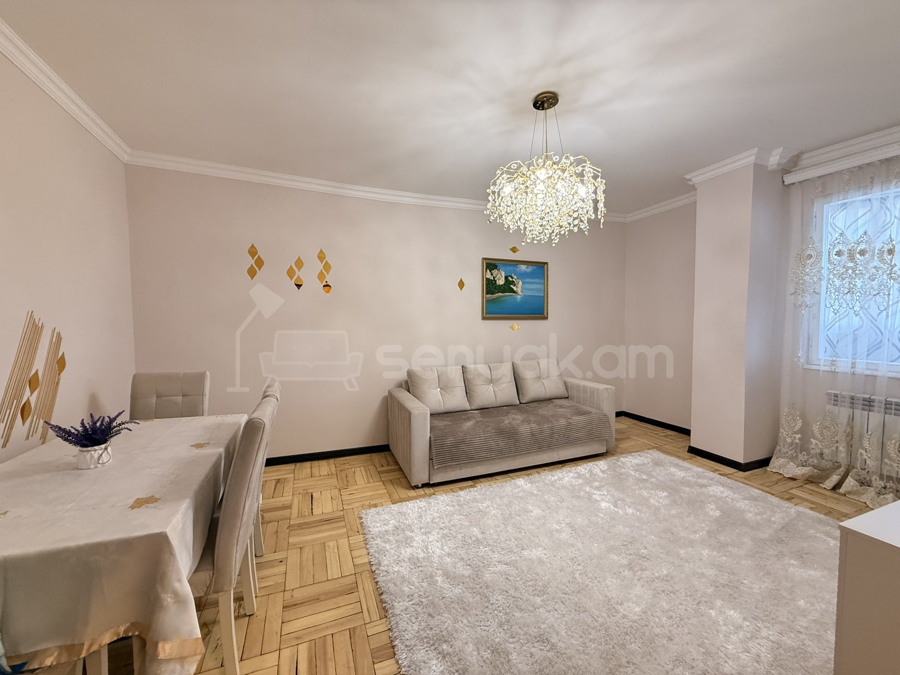 3 Սենյականոց Բնակարան, 90քմ, 9/16 հարկ, Կապիտալ Վերանորոգված