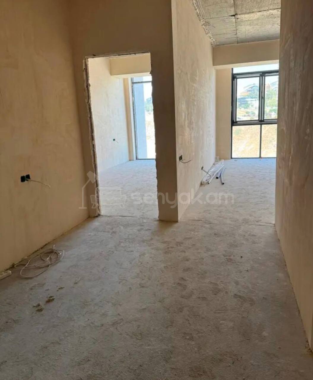 2 Սենյականոց Բնակարան, 57քմ, 7/14 հարկ, Զրոյական Վիճակում