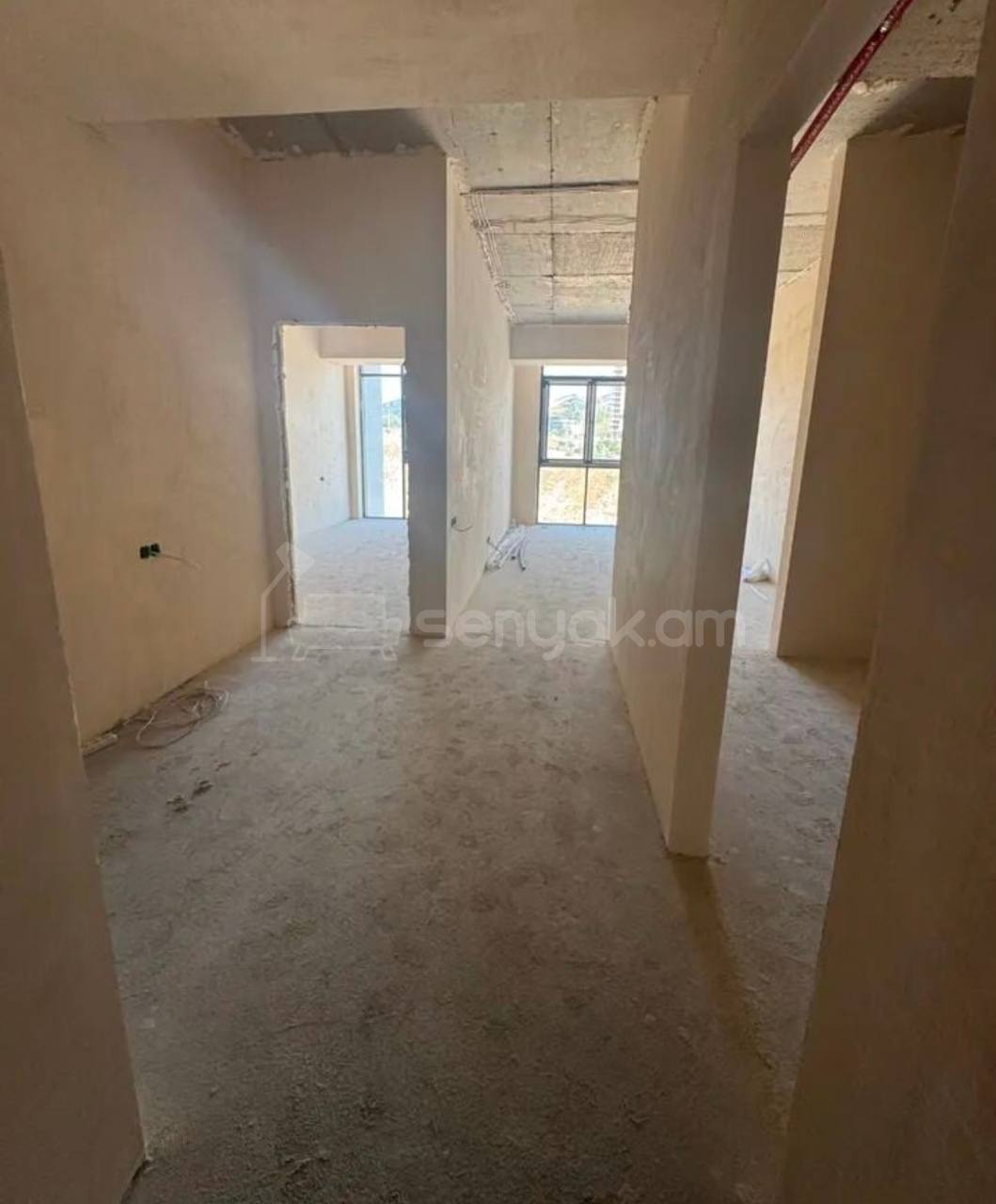 2 Սենյականոց Բնակարան, 57քմ, 7/14 հարկ, Զրոյական Վիճակում