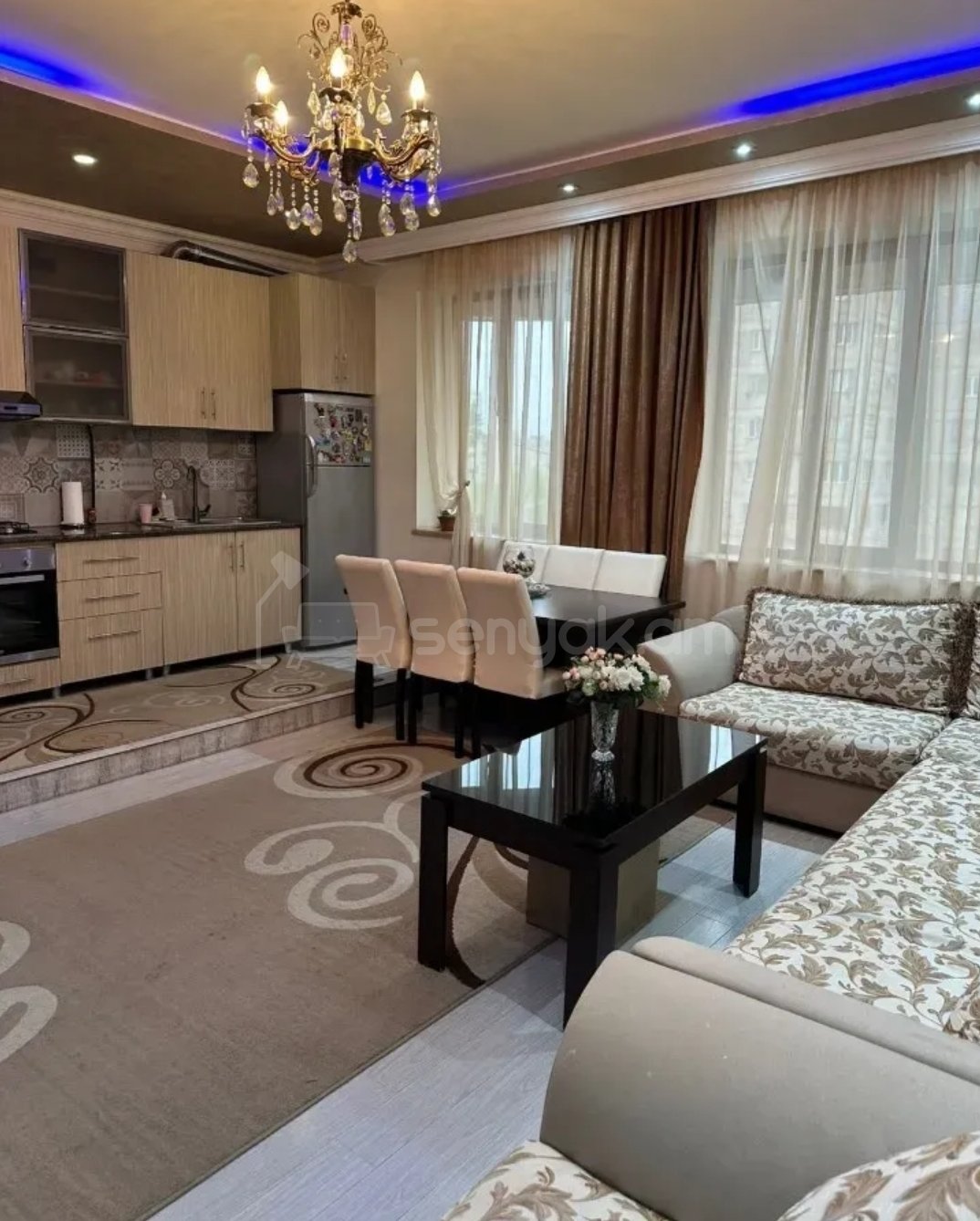 3 Սենյականոց Բնակարան Նորակառույցում, 64քմ, 2/11 հարկ, Կապիտալ Վերանորոգված