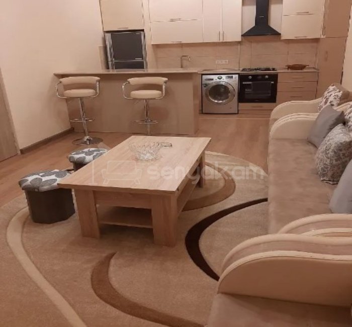 2 Սենյականոց Բնակարան Քարե Շենքում, 53քմ, 2/14 հարկ, Կապիտալ Վերանորոգված, Կահավորված, Արևկող