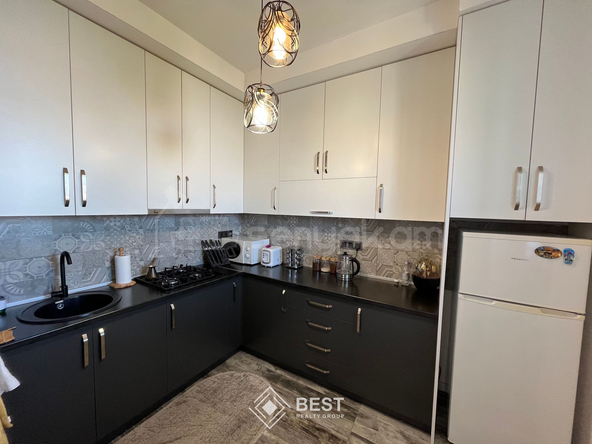 3 Սենյականոց Բնակարան Նորակառույցում, 80քմ, 7/15 հարկ, Դիզայներական Վերանորոգված