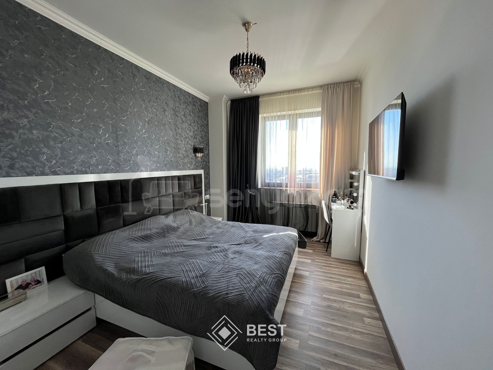 3 Սենյականոց Բնակարան Նորակառույցում, 80քմ, 7/15 հարկ, Դիզայներական Վերանորոգված