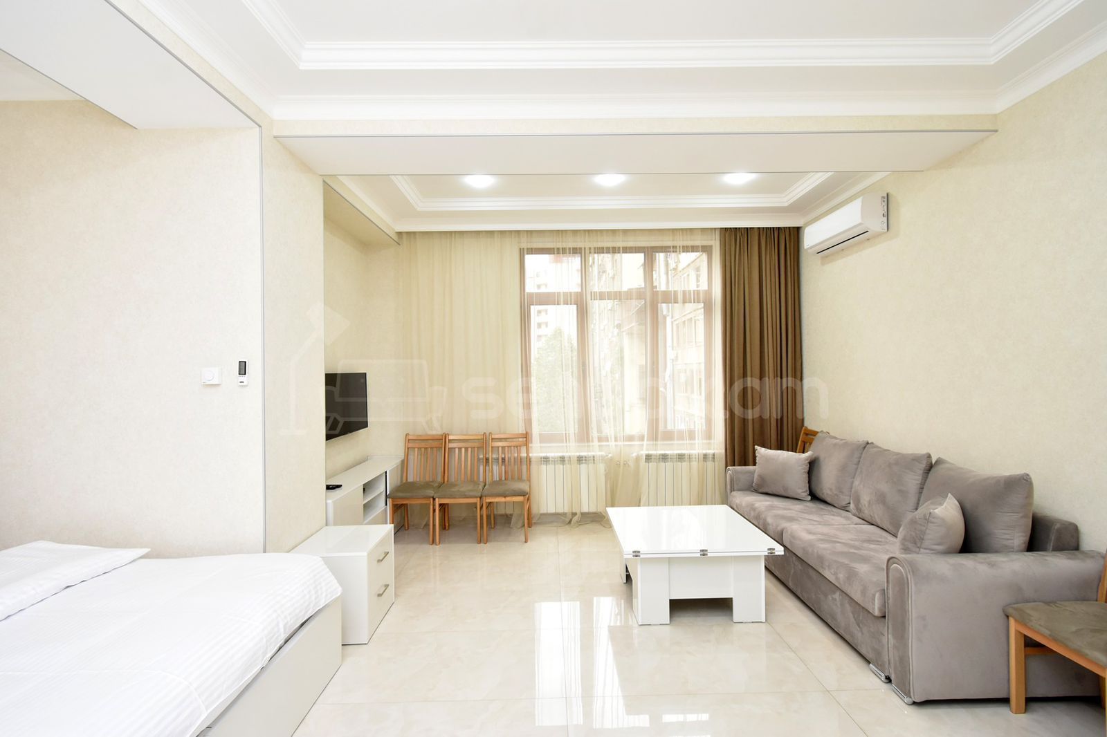 2 Սենյականոց Բնակարան Նորակառույցում, 50քմ, 4/16 հարկ, Դիզայներական Վերանորոգված