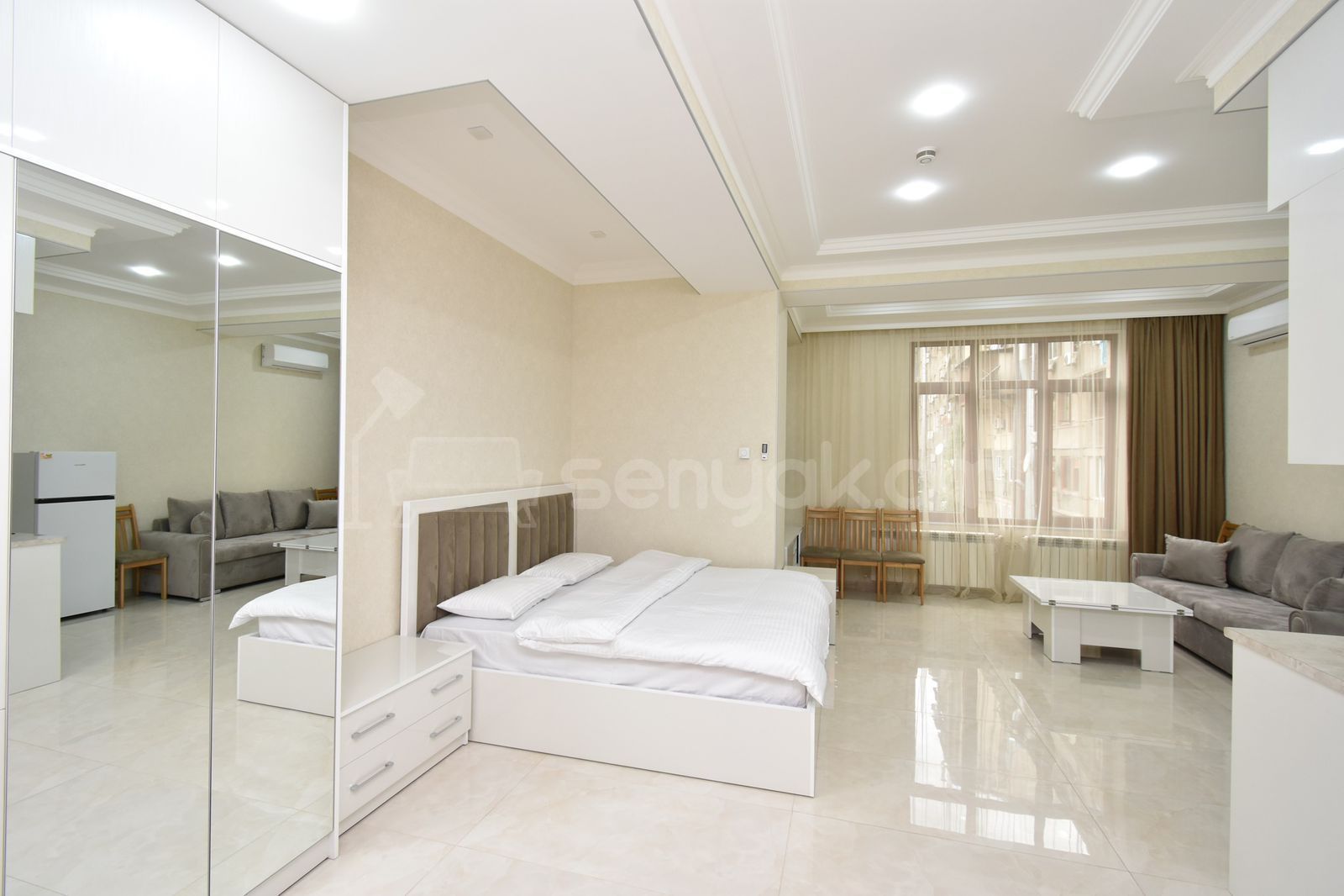 2 Սենյականոց Բնակարան Նորակառույցում, 50քմ, 4/16 հարկ, Դիզայներական Վերանորոգված