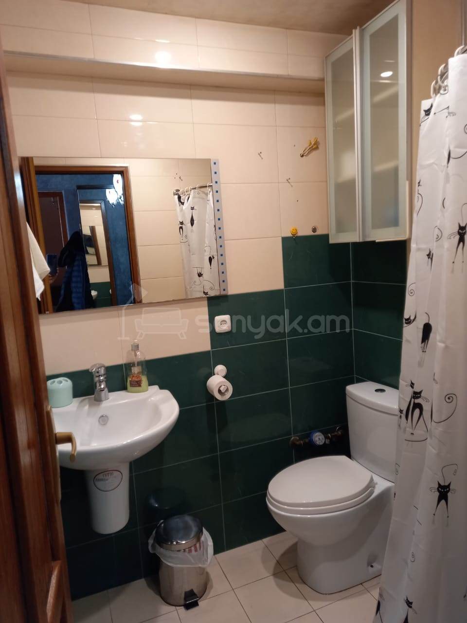 1 Սենյականոց Բնակարան, 40քմ, 6/9 հարկ, Կապիտալ Վերանորոգված, Կահավորված, Արևկող