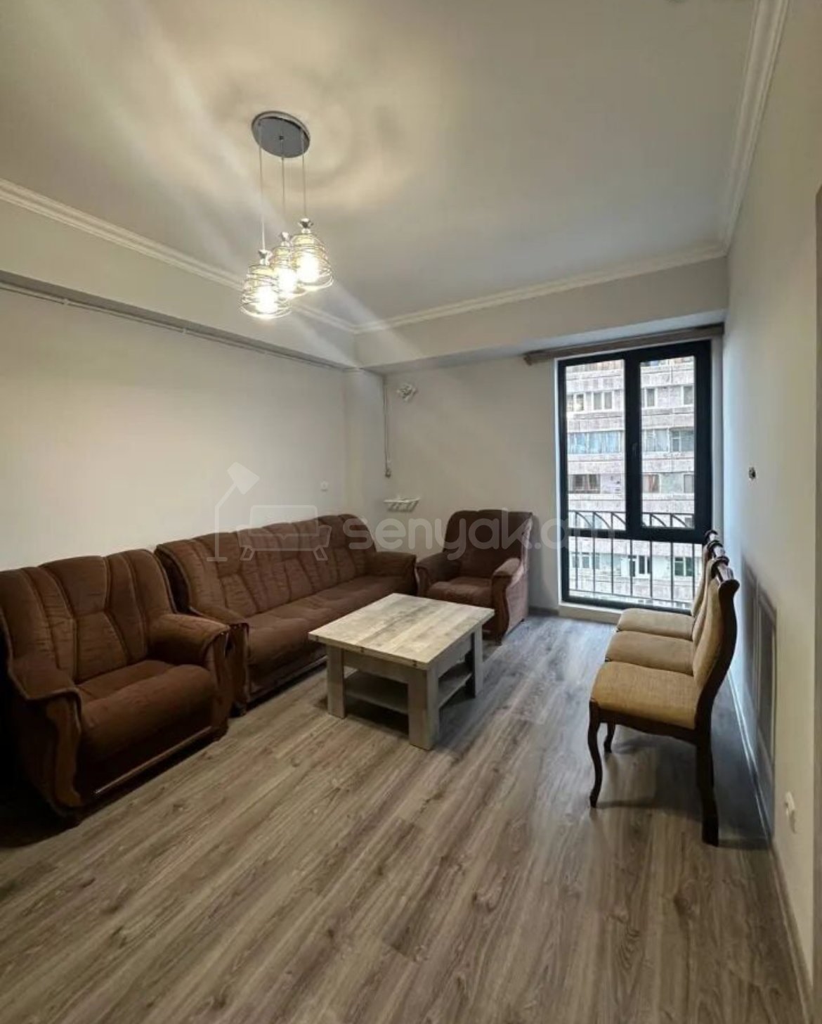 3 Սենյականոց Բնակարան Նորակառույցում, 54քմ, 6/13 հարկ, Կապիտալ Վերանորոգված