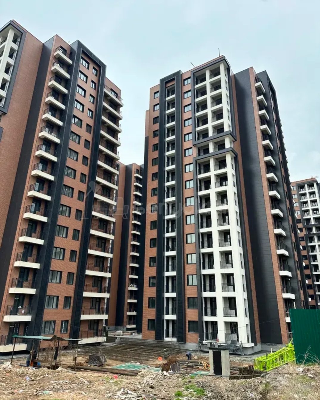 3 Սենյականոց Բնակարան Նորակառույցում, 77քմ, 14/15 հարկ, Զրոյական Վիճակում