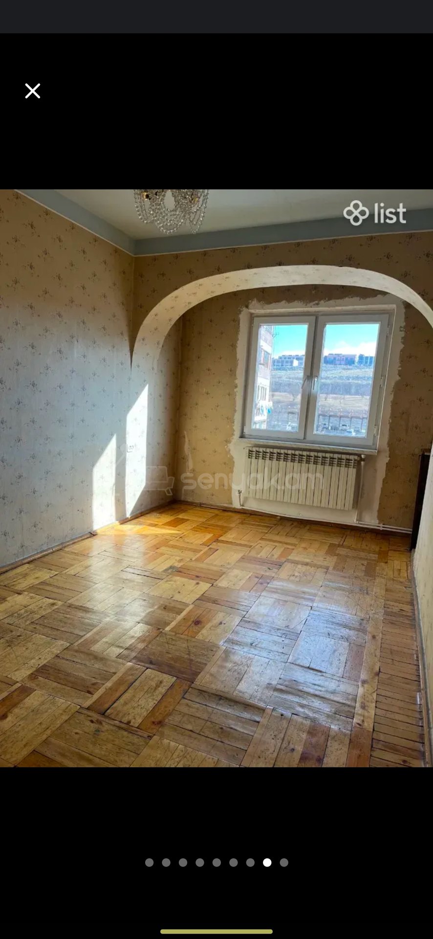 3 Սենյականոց Բնակարան, 82քմ, 9/14 հարկ, Պետական Վիճակում