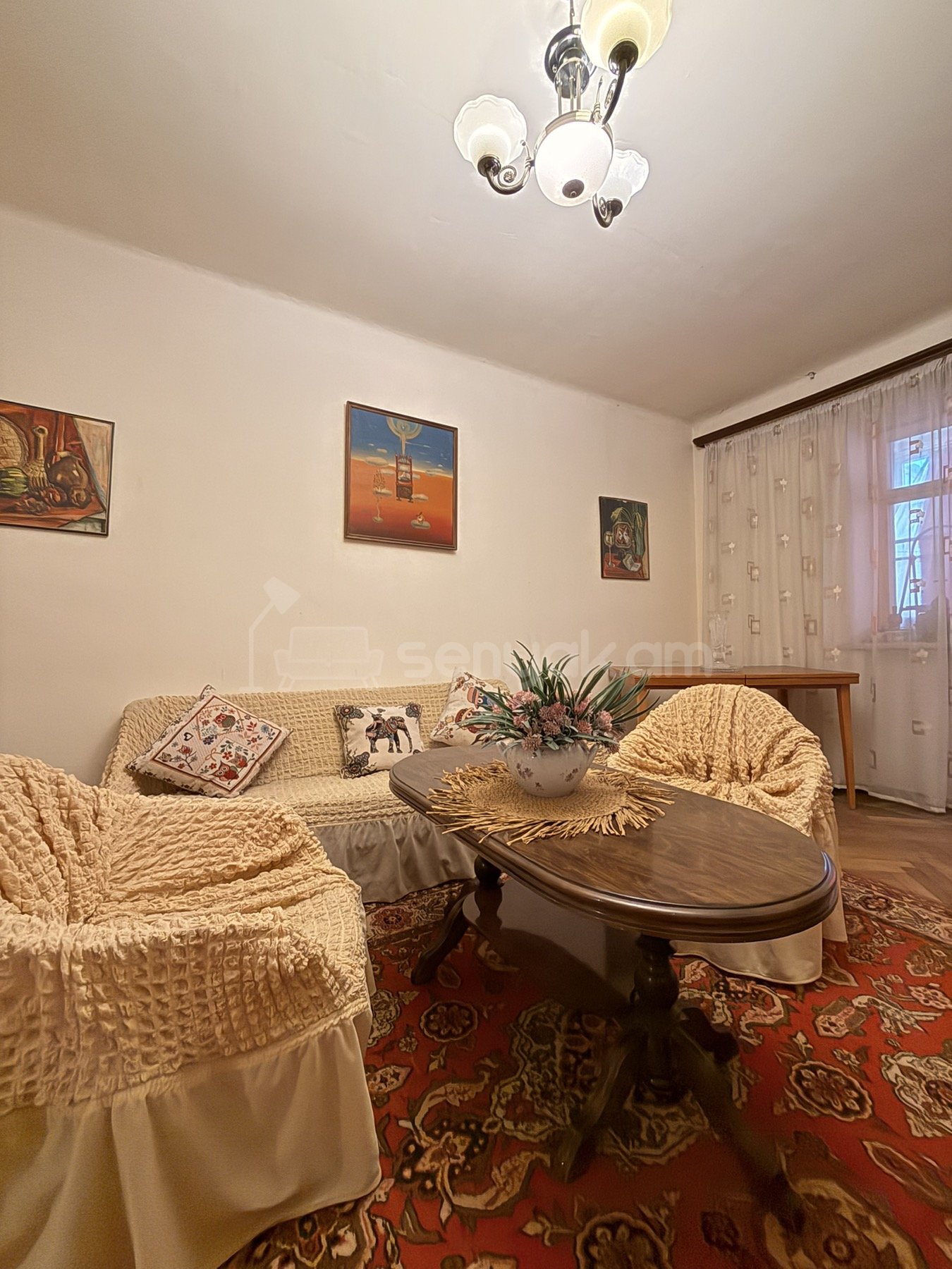 3 Սենյականոց Բնակարան Քարե Շենքում, 87քմ, 5/5 հարկ, Նորմալ Վիճակում