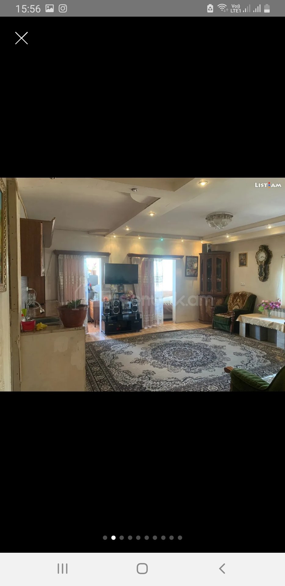 2 Սենյականոց Բնակարան, 44քմ, 9/9 հարկ, Կոսմետիկ Վերանորոգված