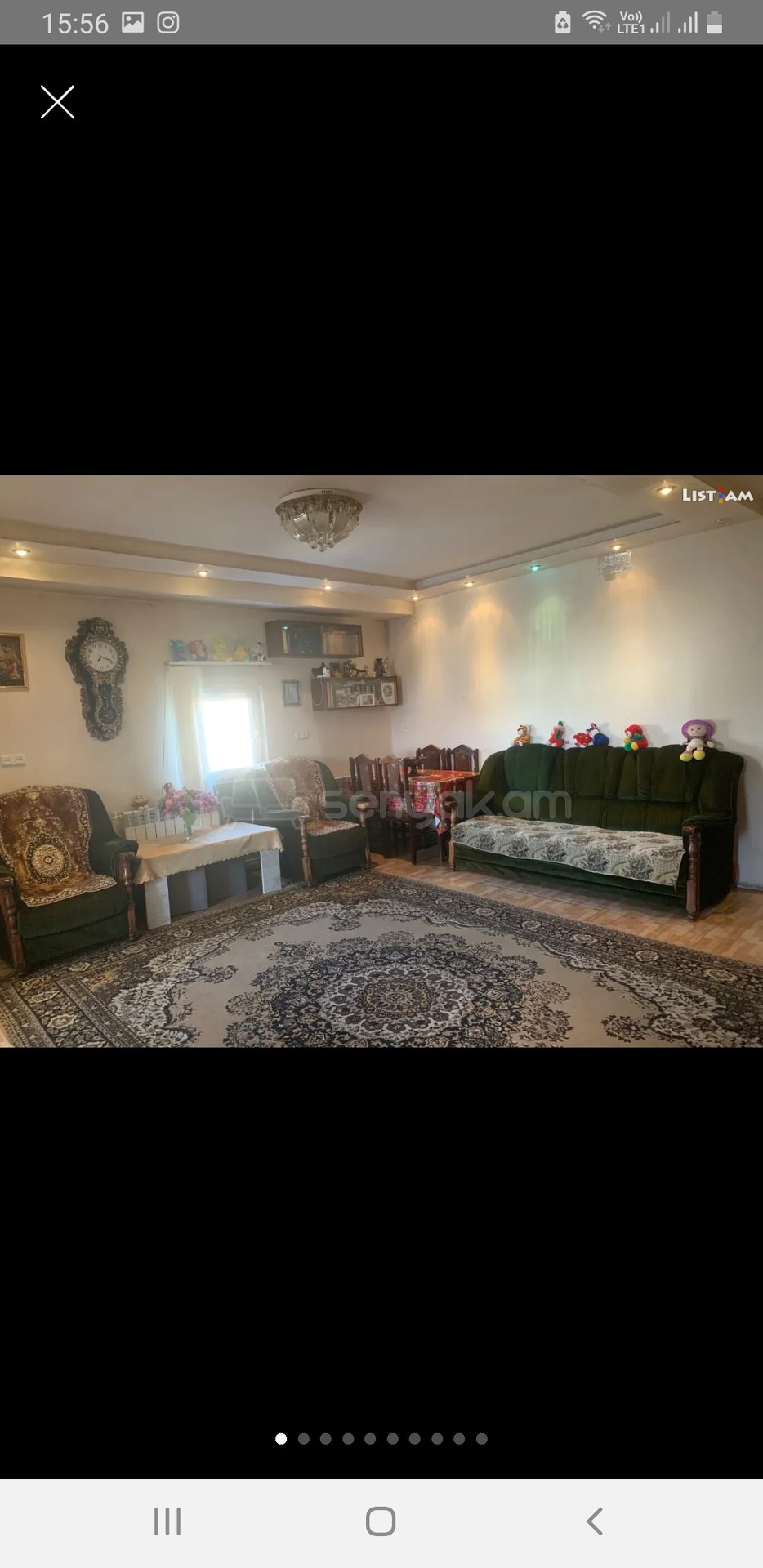 2 Սենյականոց Բնակարան, 44քմ, 9/9 հարկ, Կոսմետիկ Վերանորոգված