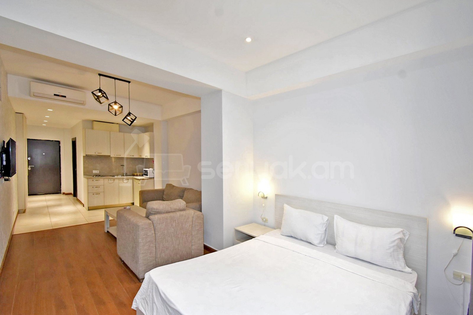 2 Սենյականոց Բնակարան Նորակառույցում, 55քմ, 6/15 հարկ, Դիզայներական Վերանորոգված