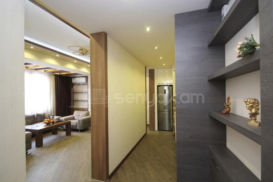 3 Սենյականոց Բնակարան Նորակառույցում, 80քմ, 7/12 հարկ, Դիզայներական Վերանորոգված