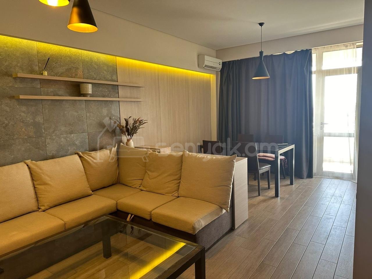 2 Սենյականոց Բնակարան Նորակառույցում, 70քմ, 5/17 հարկ, Դիզայներական Վերանորոգված, Կահավորված, Արևկող