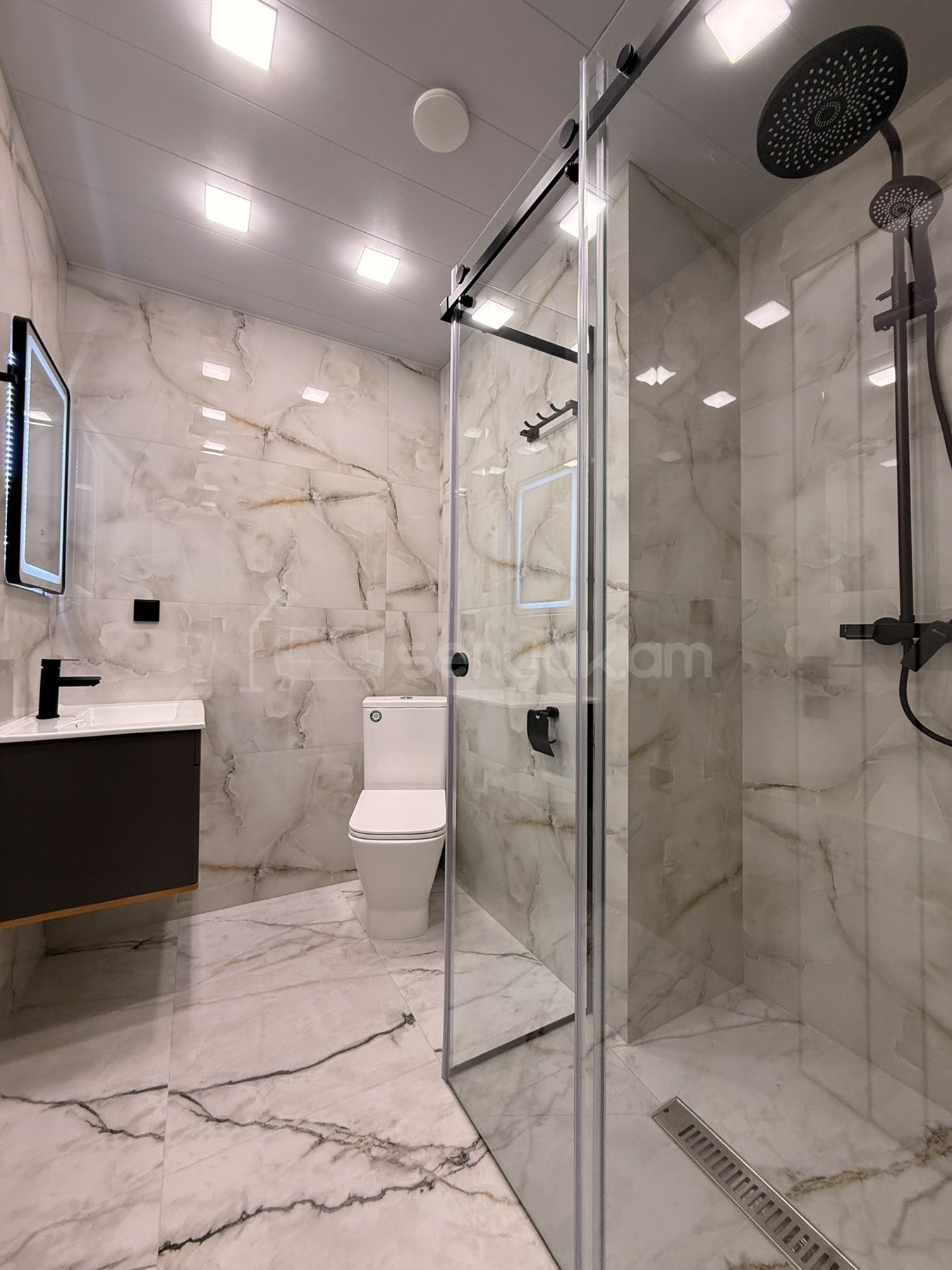 2 Սենյականոց Բնակարան Նորակառույցում, 54քմ, 11/18 հարկ, Դիզայներական Վերանորոգված