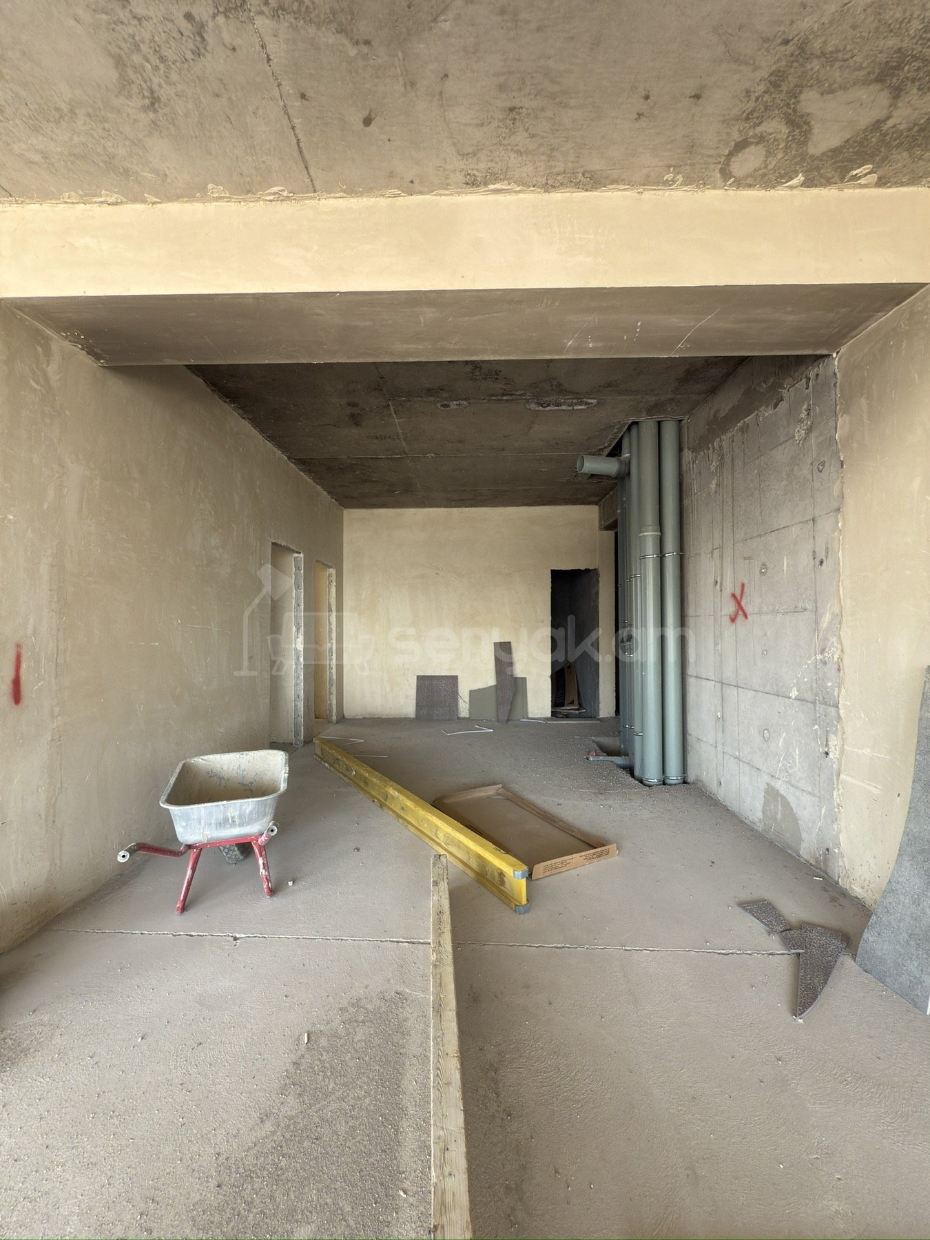 3 Սենյականոց Բնակարան Նորակառույցում, 139քմ, 6/9 հարկ, Զրոյական Վիճակում