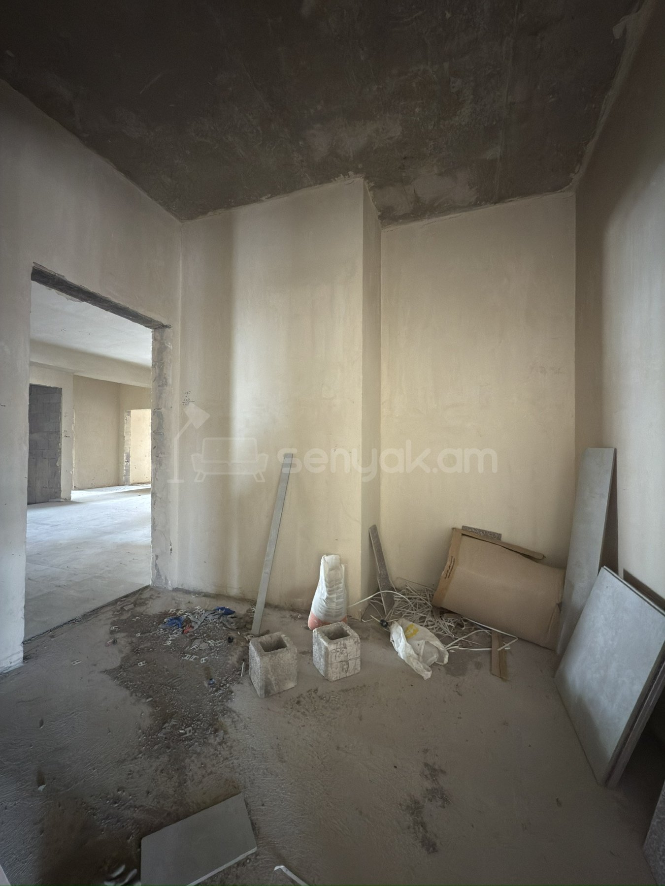 3 Սենյականոց Բնակարան Նորակառույցում, 139քմ, 6/9 հարկ, Զրոյական Վիճակում