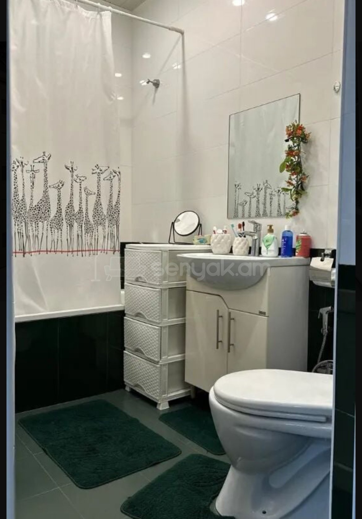 2 Սենյականոց Բնակարան Նորակառույցում, 50քմ, 4/4 հարկ, Կապիտալ Վերանորոգված