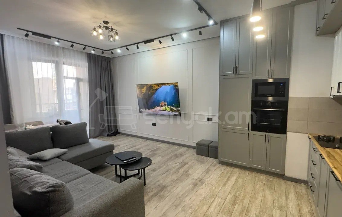 2 Սենյականոց Բնակարան Նորակառույցում, 60քմ, 13/14 հարկ, Դիզայներական Վերանորոգված