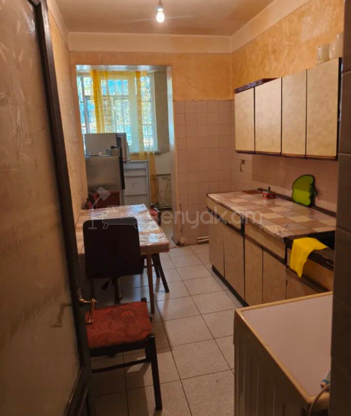 3 Սենյականոց Բնակարան, 78քմ, 1/9 հարկ, Պետական Վիճակում