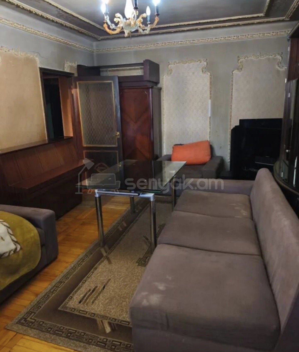3 Սենյականոց Բնակարան, 78քմ, 1/9 հարկ, Պետական Վիճակում