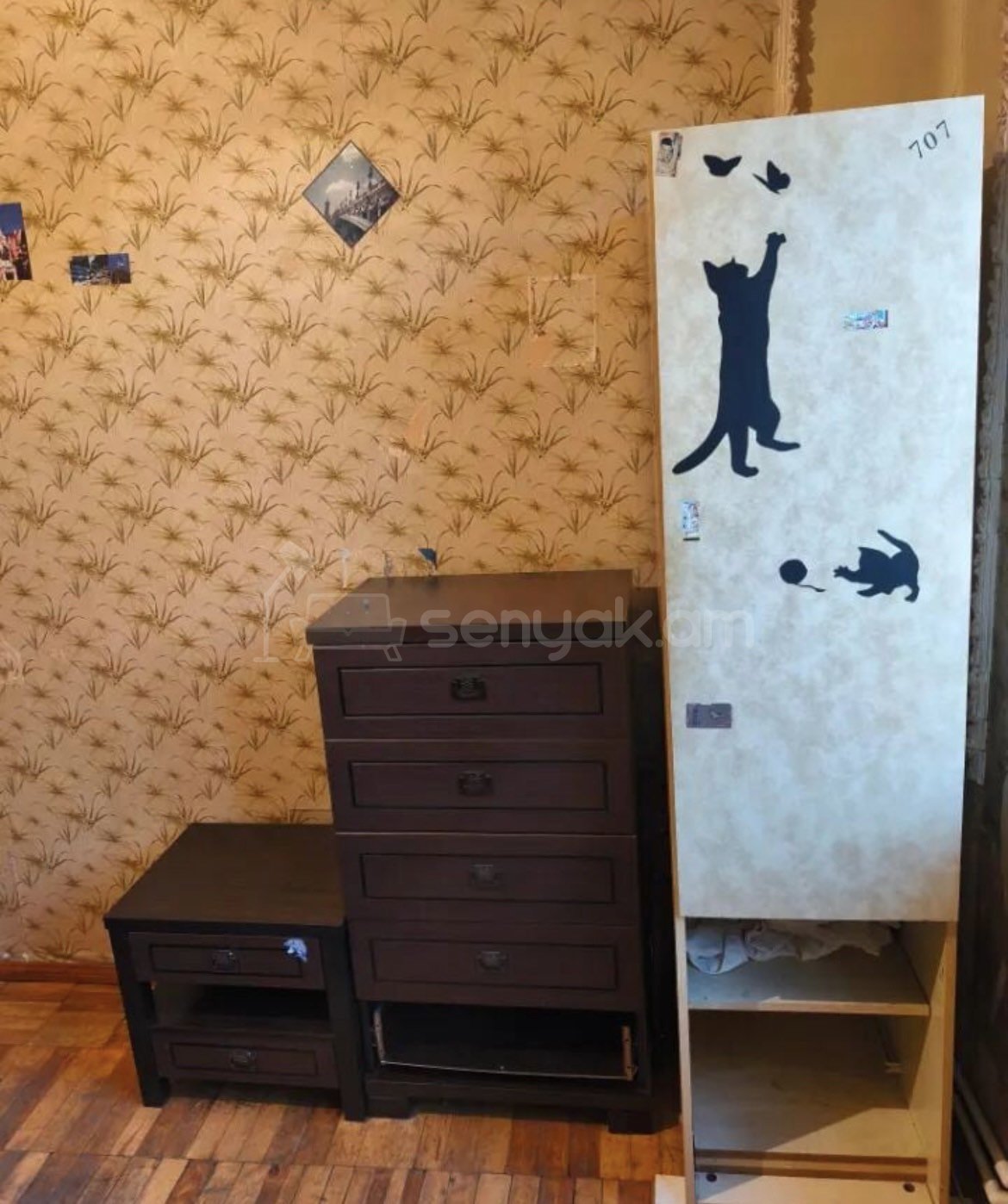 3 Սենյականոց Բնակարան, 78քմ, 1/9 հարկ, Պետական Վիճակում