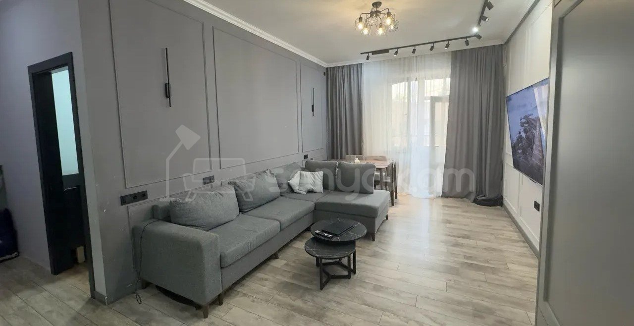 2 Սենյականոց Բնակարան Նորակառույցում, 60քմ, 13/14 հարկ, Կապիտալ Վերանորոգված