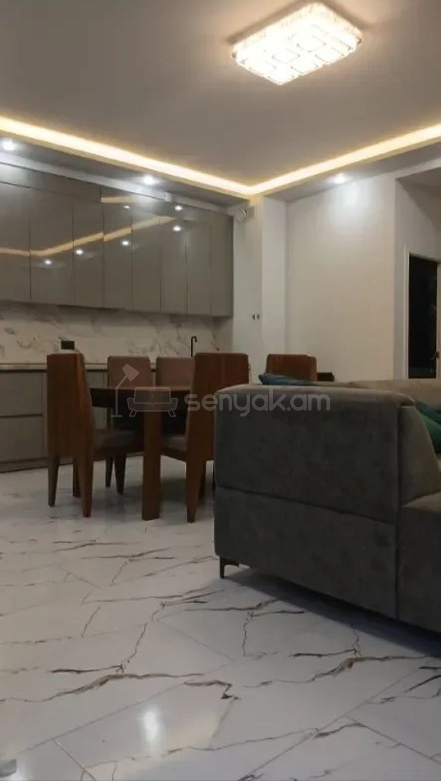 3 Սենյականոց Բնակարան Նորակառույցում, 66քմ, 1/4 հարկ, Դիզայներական Վերանորոգված