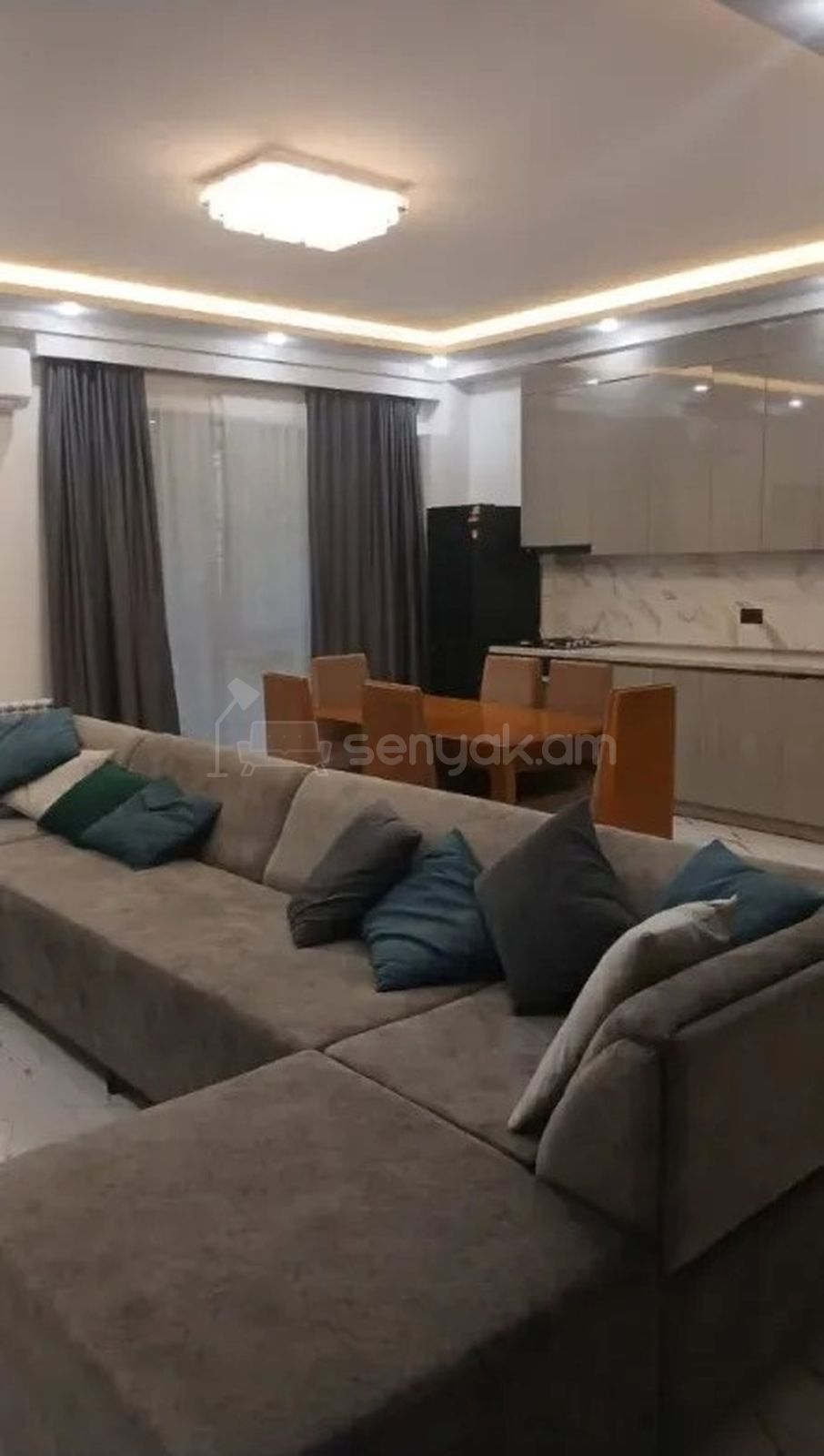 3 Սենյականոց Բնակարան Նորակառույցում, 66քմ, 1/4 հարկ, Դիզայներական Վերանորոգված