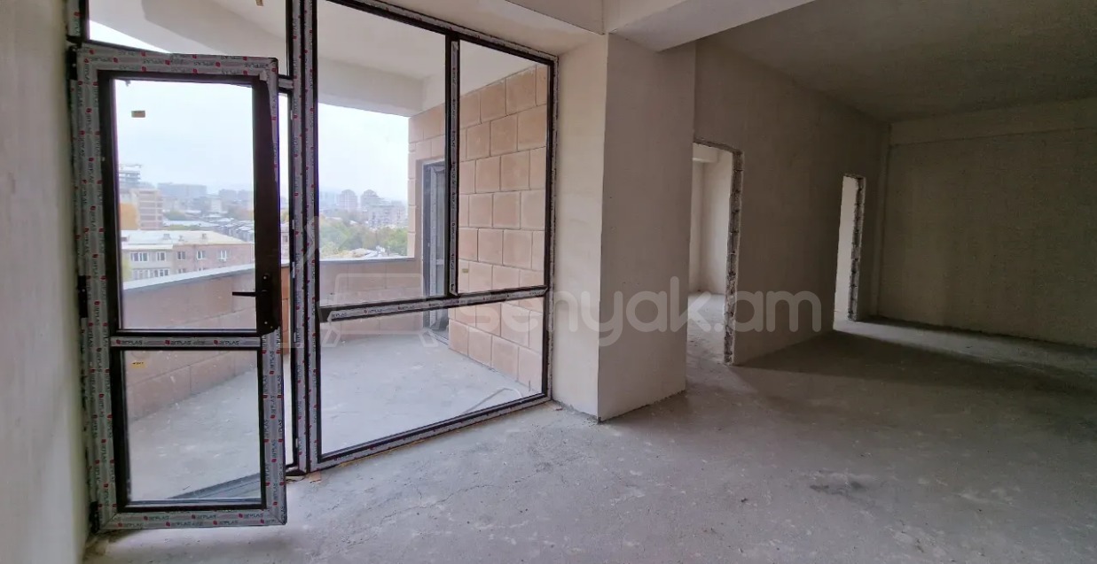 3 Սենյականոց Բնակարան Նորակառույցում, 80քմ, 8/15 հարկ, Զրոյական Վիճակում