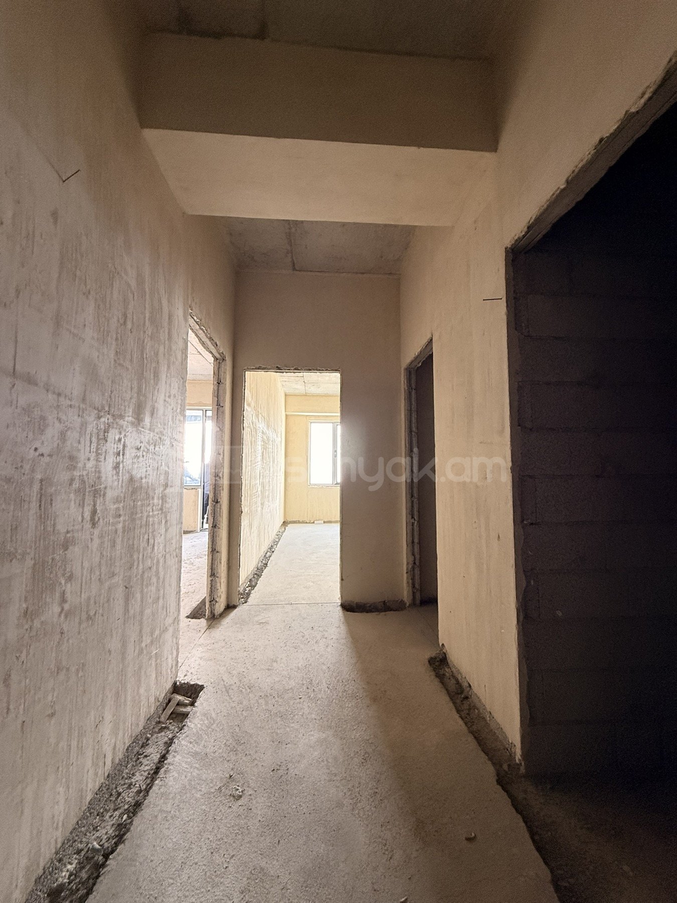 2 Սենյականոց Բնակարան Նորակառույցում, 61քմ, 13/19 հարկ, Զրոյական Վիճակում