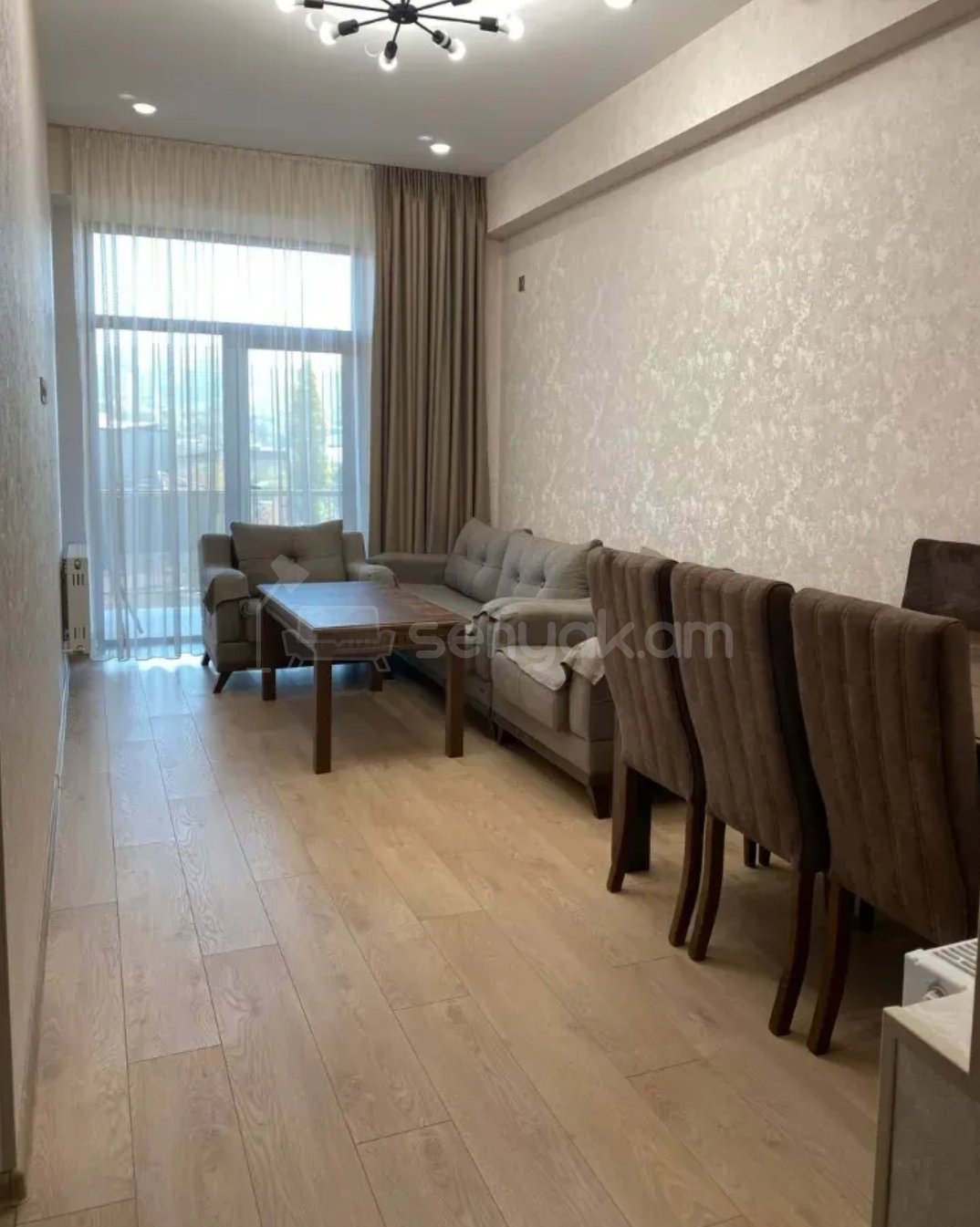 2 Սենյականոց Բնակարան Նորակառույցում, 51քմ, 4/13 հարկ, Կապիտալ Վերանորոգված