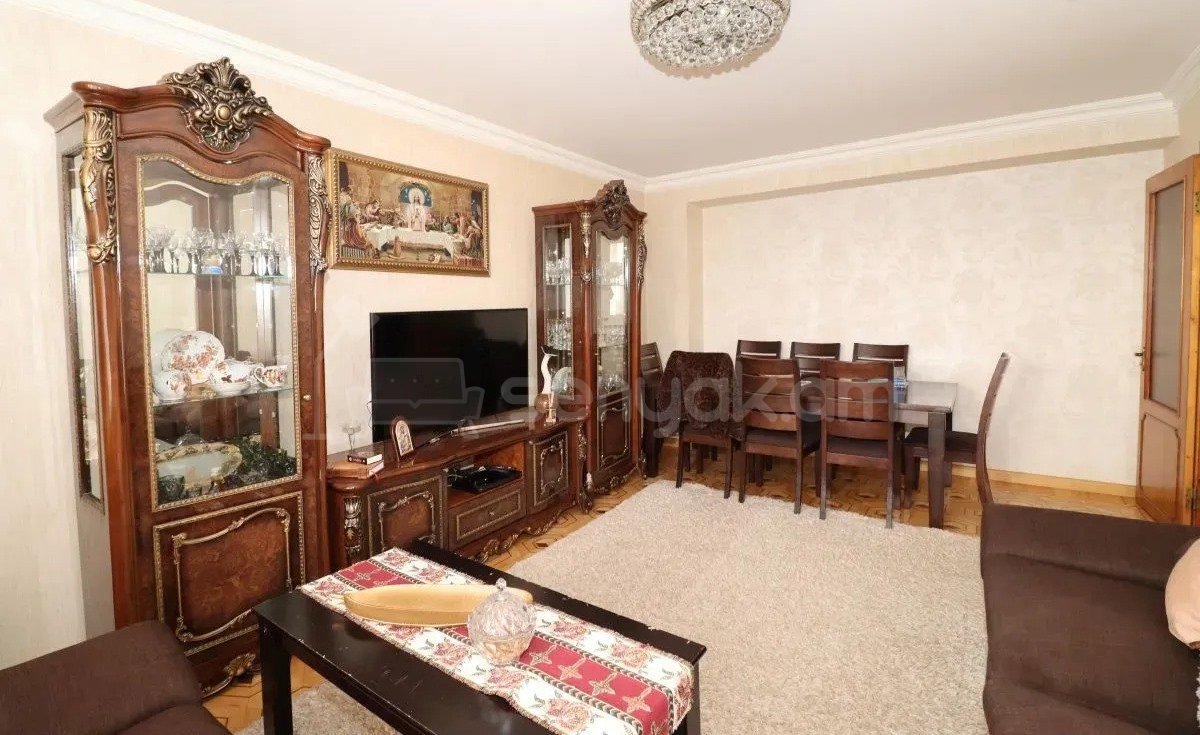 3 Սենյականոց Բնակարան, 80քմ, 8/9 հարկ, Կապիտալ Վերանորոգված