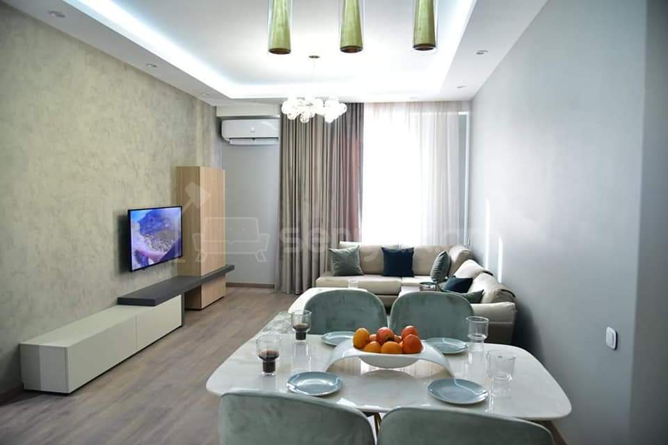 2 Սենյականոց Բնակարան Նորակառույցում, 55քմ, 7/12 հարկ, Դիզայներական Վերանորոգված